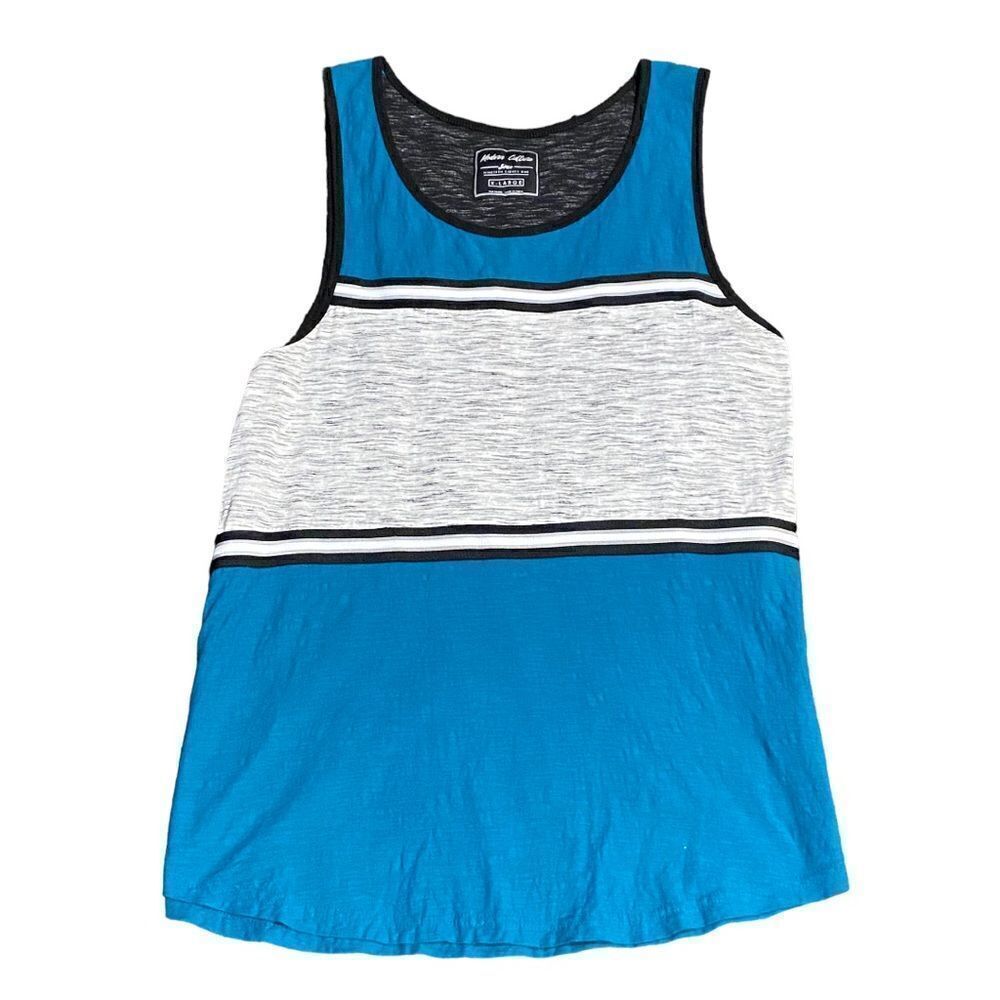 Modern Culture Color Block Tank Top